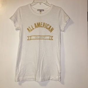 GAP White Graphic Tee